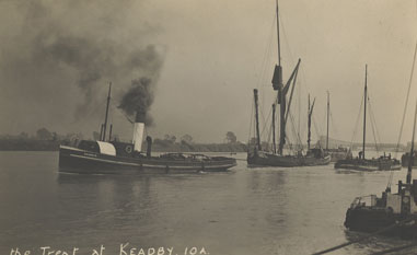 Working boats on the Trent