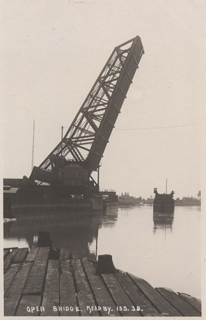 Keadby Bridge open