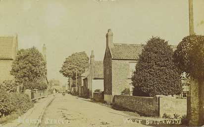 Old postcard of North Street